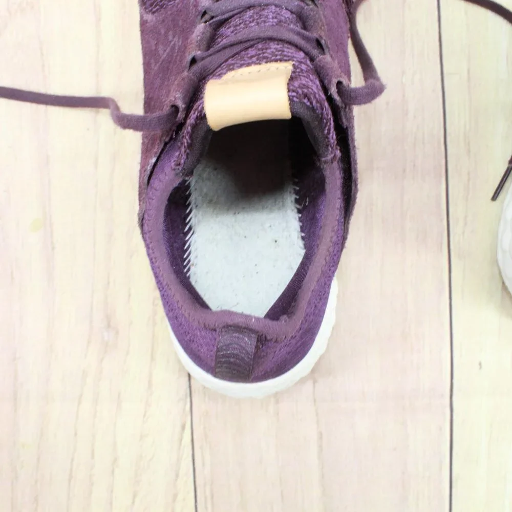 New Balance Wcruzom Purple Fabric Lace-up Running Shoes Size 10 B - Picture 7 of 9